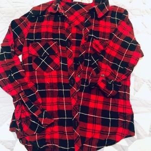 Traditional pattern flannel